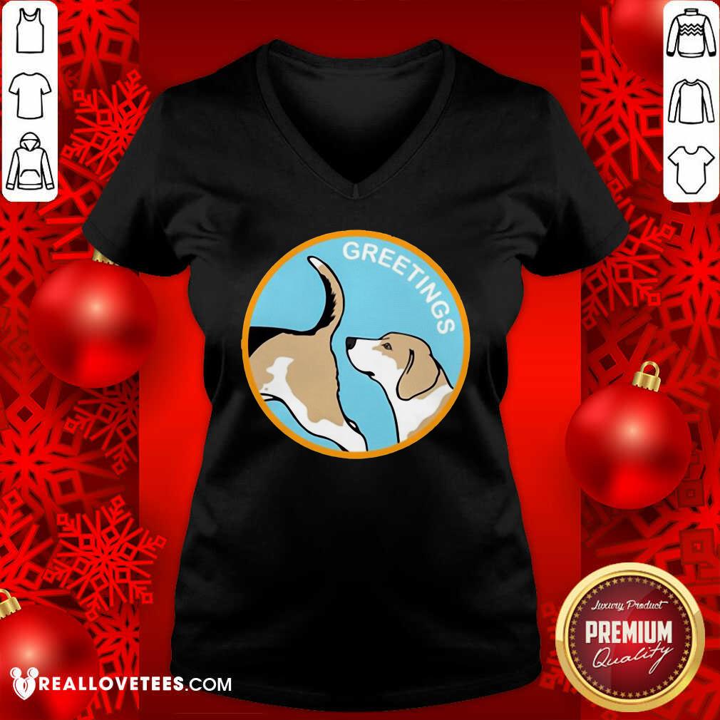 Super Greetings Dog 2020 Shirt - Image 5