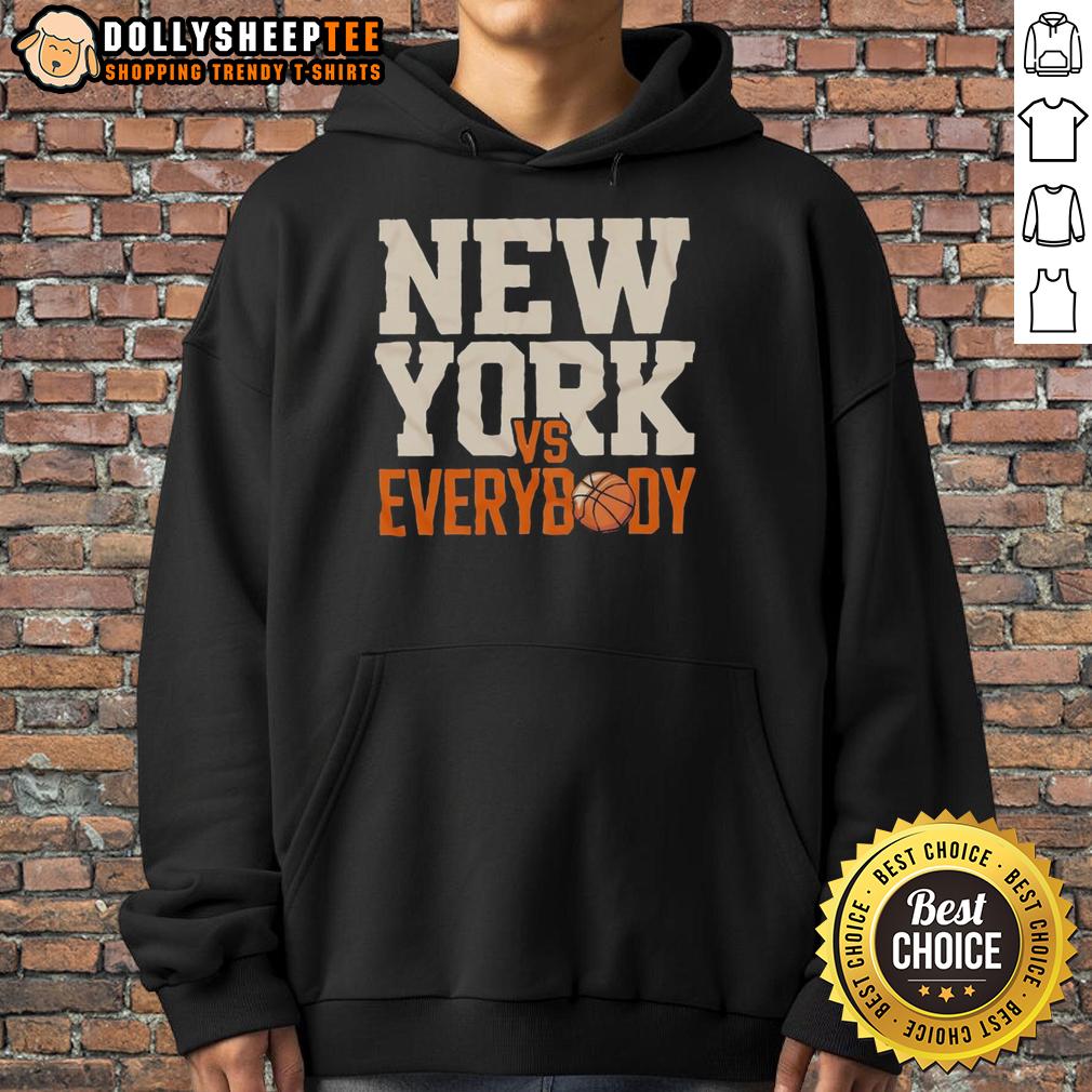 Top New York Knicks Vs Everybody Basketball T-Shirt - Image 2