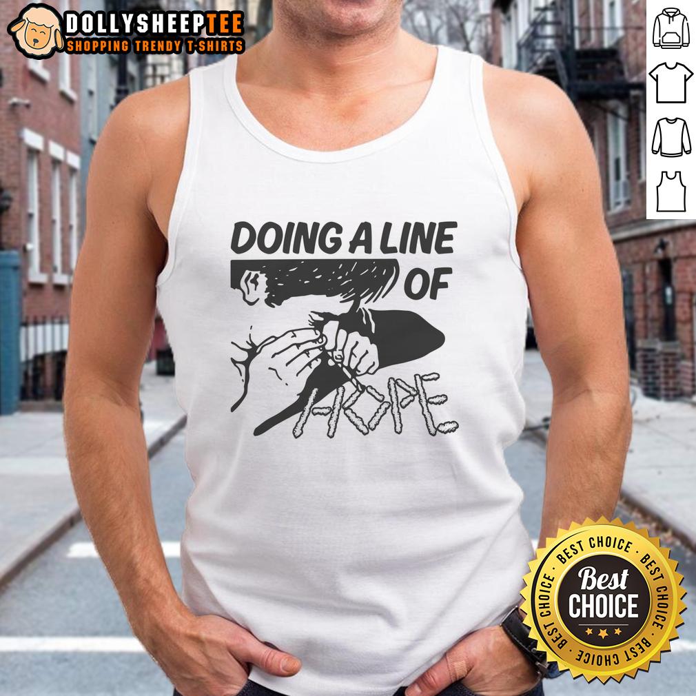 Nice Doing A Line Of Hope T-Shirt - Image 4
