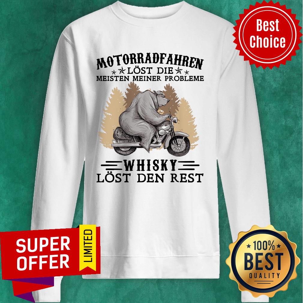 Bear Ride Motorradfahren Lost Die Meisten Meiner Probleme Shirt - Image 5