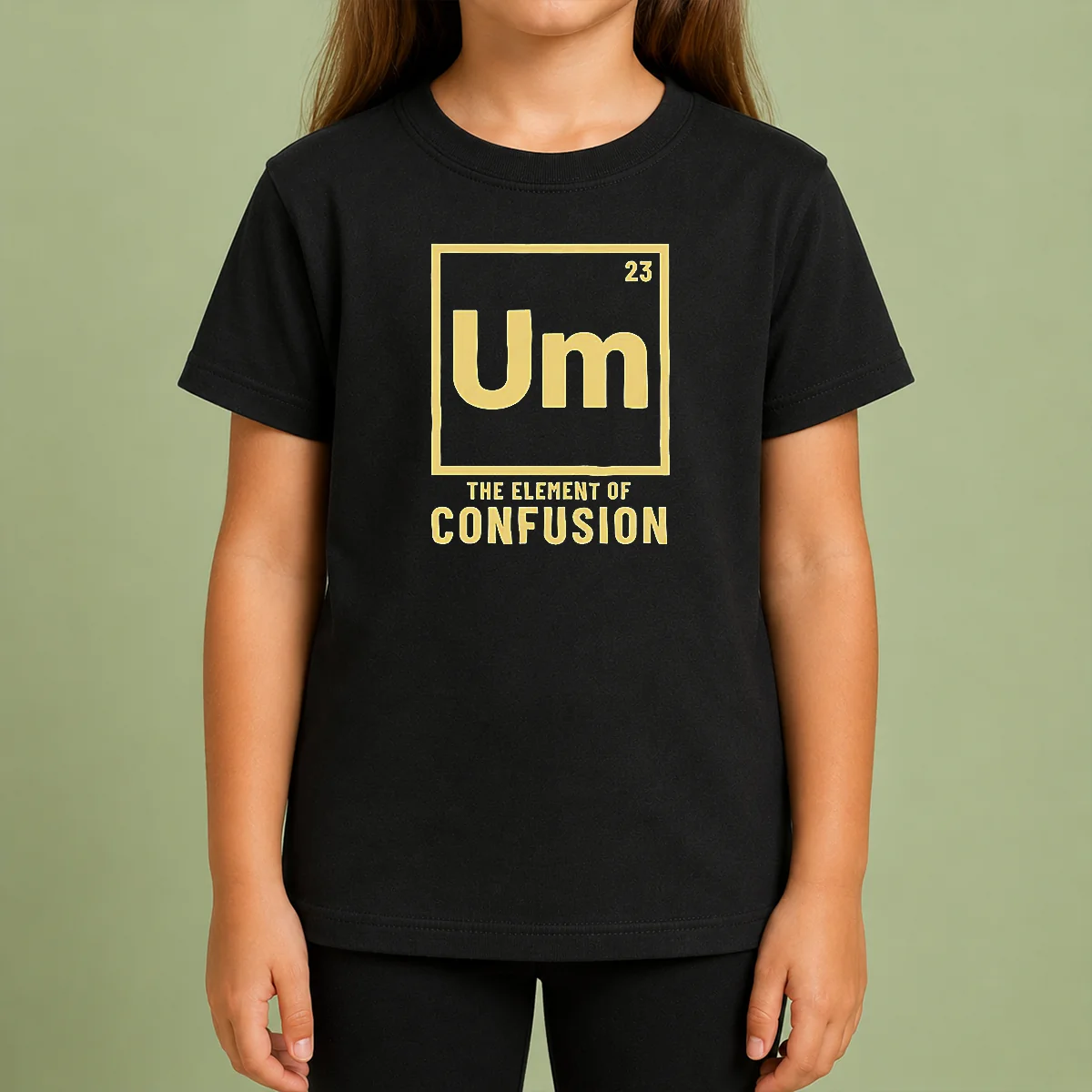 Original Um The Element Of Confusion Periodic Table Shirt - Image 9