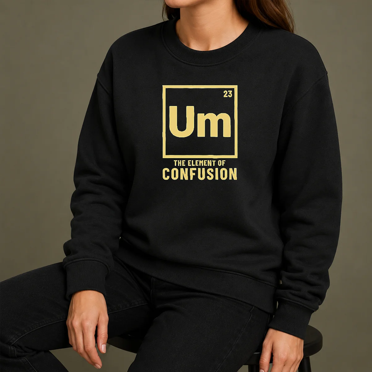 Original Um The Element Of Confusion Periodic Table Shirt - Image 7