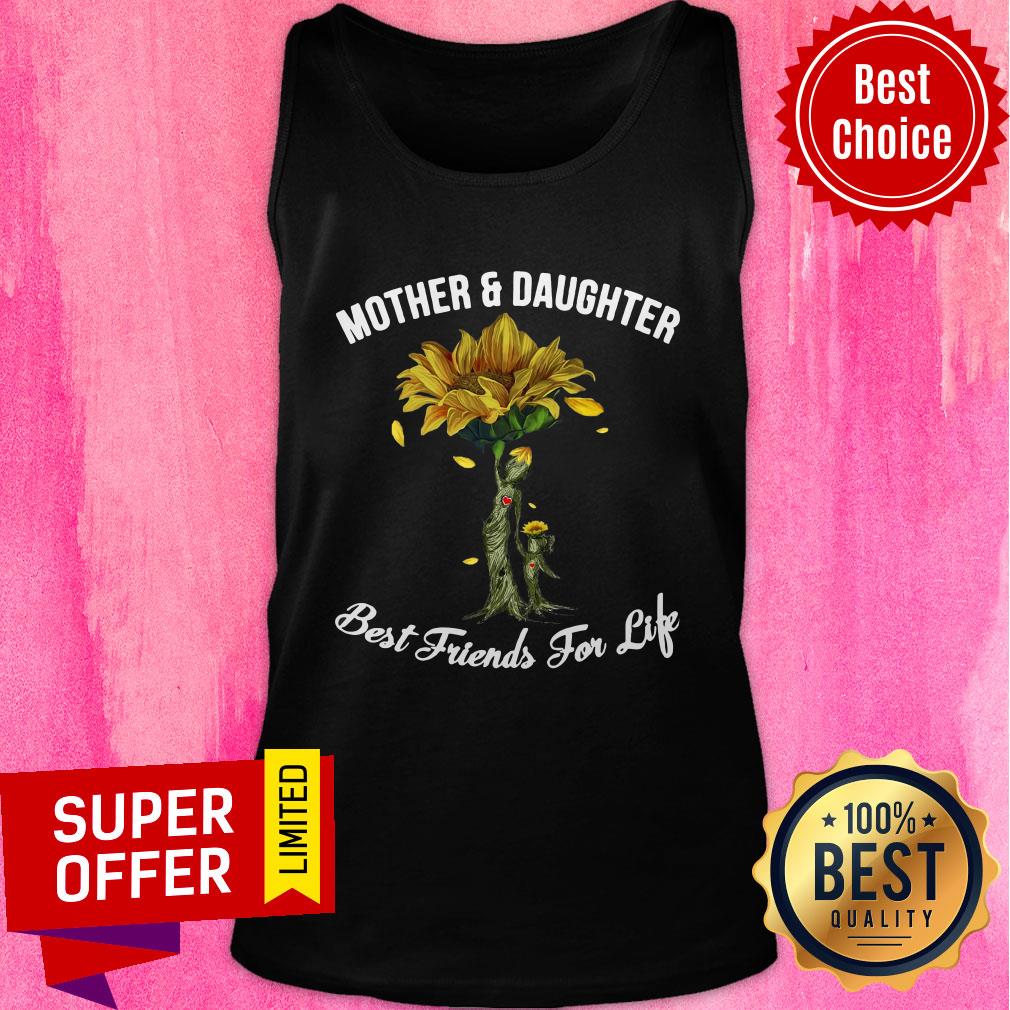 Premium Mother Daughter Sunflower Best Frirends For Life Shirt - Image 3