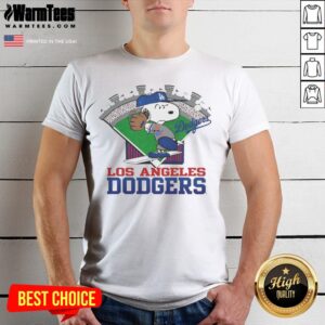 Snoopy Los Angeles Dodgers MLB Stadium Shirt