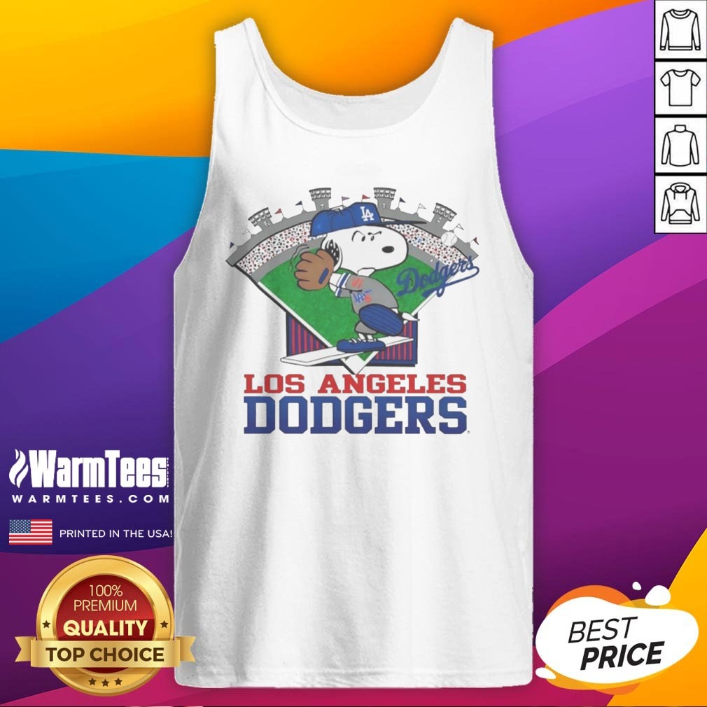 Snoopy Los Angeles Dodgers MLB Stadium Shirt - Image 5