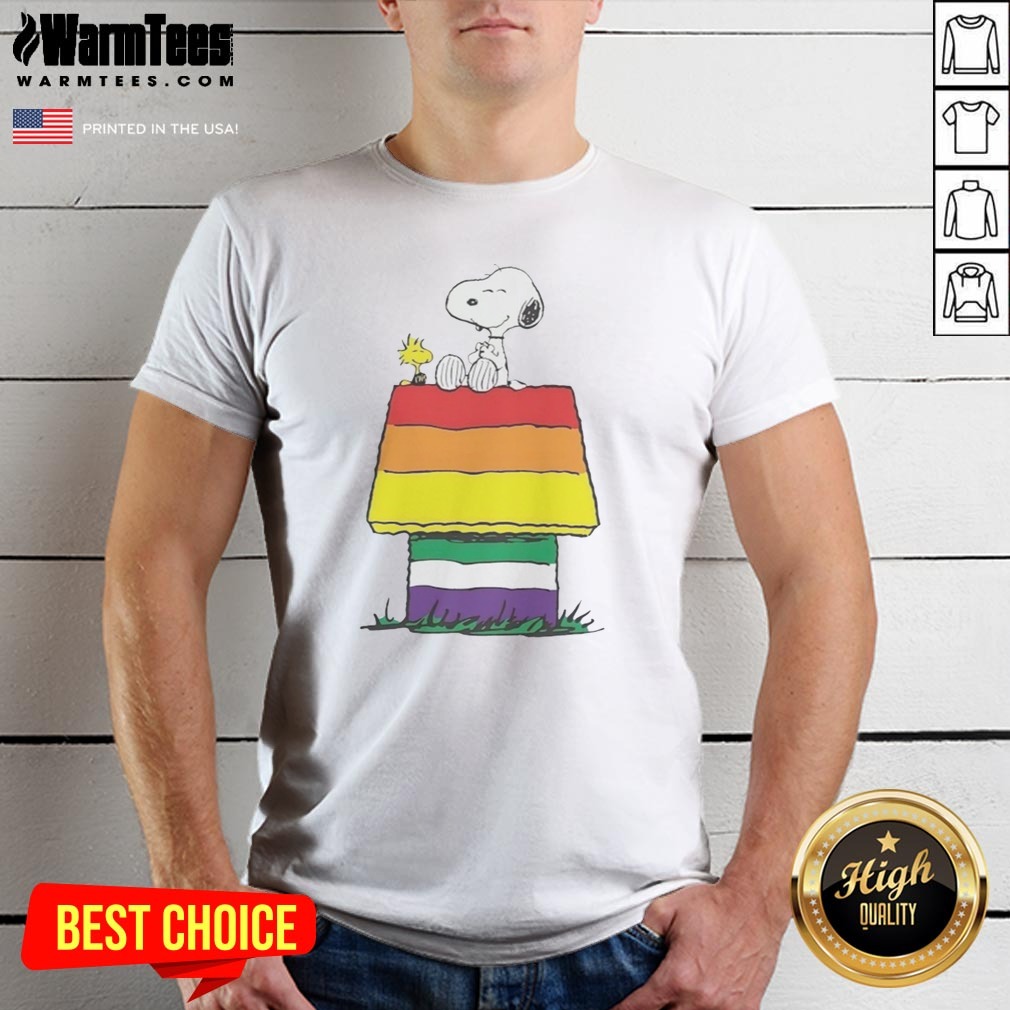 Snoopy Peanuts Happy Pride Month Shirt