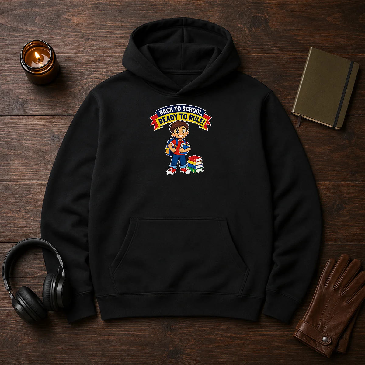 Hot Back To School Ready To Rule Vector Shirt - Image 5