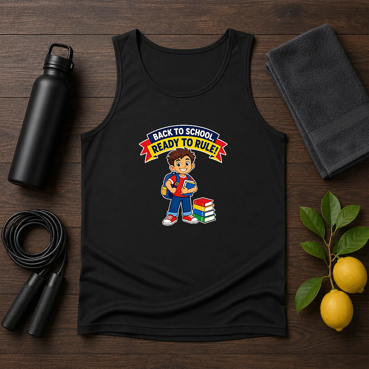 Hot Back To School Ready To Rule Vector Shirt - Image 3