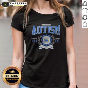 Original University Of Autism Train Infinity Symbol Class Of Autismus Spectrumus Shirt