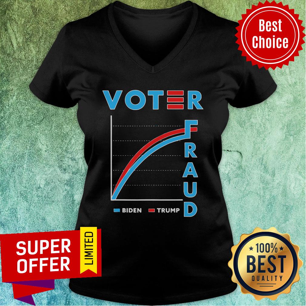 Premium Voter Fraud Biden Trump Us Presidential Election 2020 Shirt - Image 4