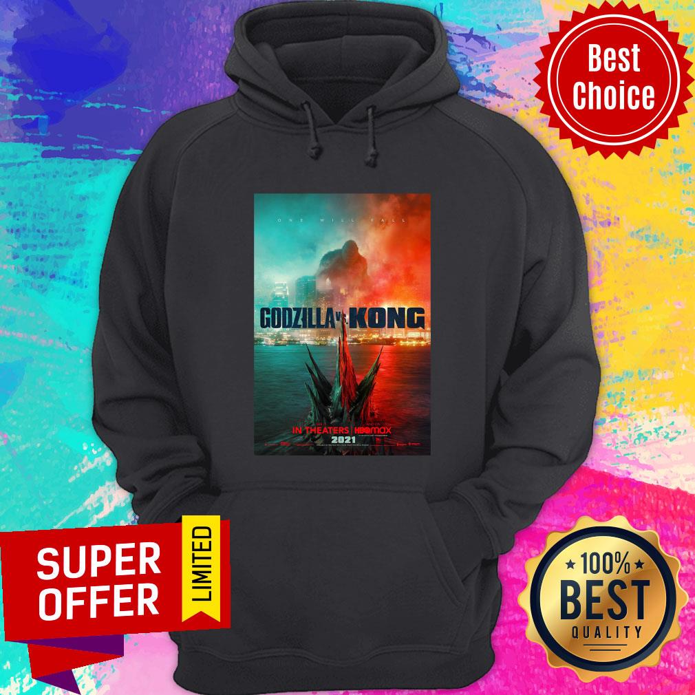 Top Godzilla Vs Kong One Will Fall Shirt - Image 2
