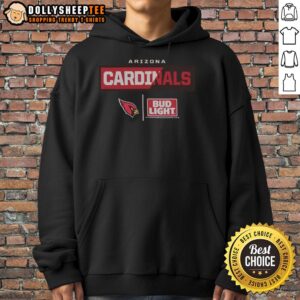 Alternative view of Nice Bud Light Arizona Cardinals Team T-Shirt