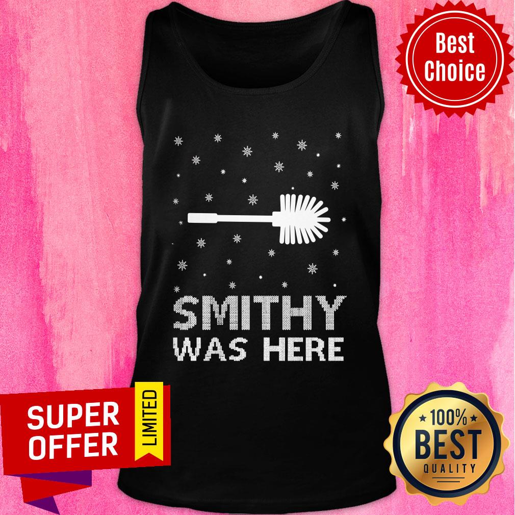 Premium Smithy Was Here Xmas Ugly Shirt - Image 3