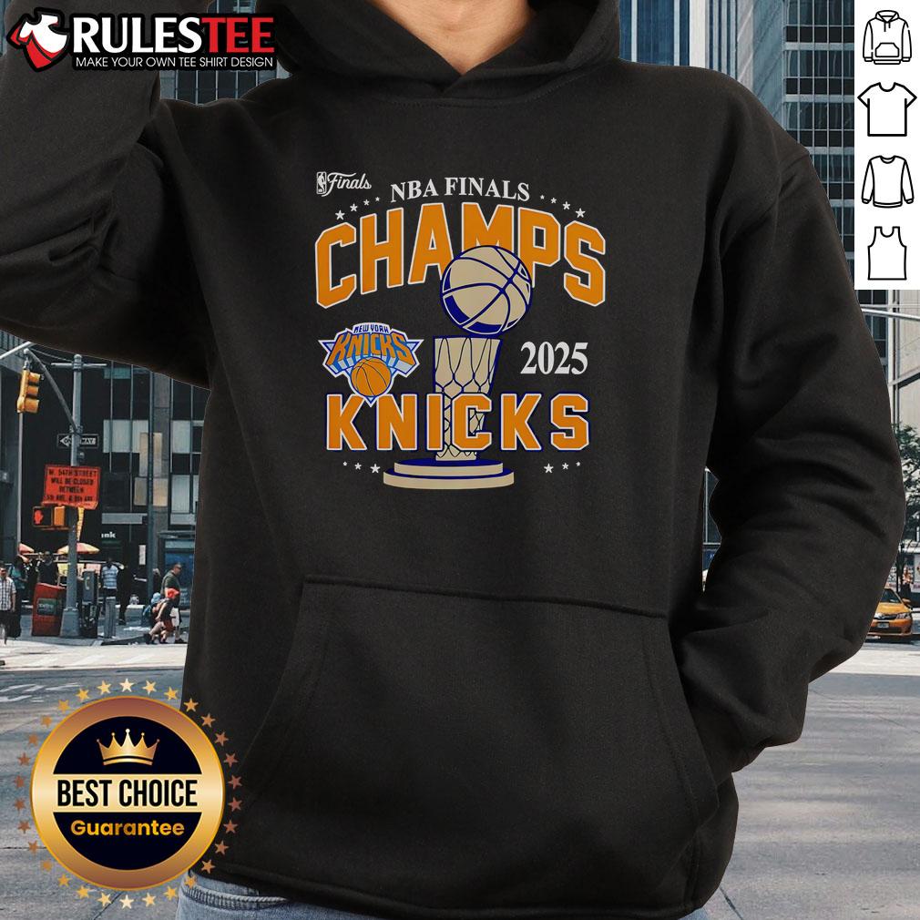 Awesome 2025 NBA Finals New York Knicks Championship T-Shirt - Image 2