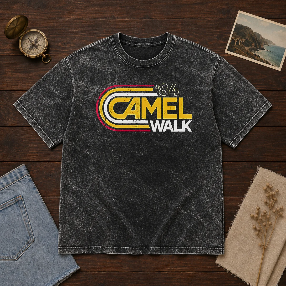 Original Phish Camel Walk '84 Retro Shirt - Image 6
