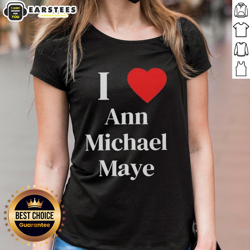 Awesome I Love Ann Michael Maye T-Shirt - Image 3