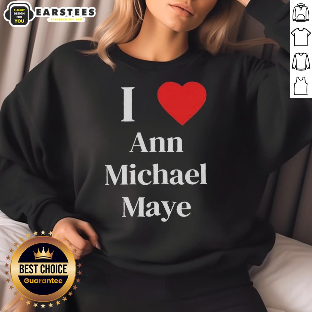 Awesome I Love Ann Michael Maye T-Shirt - Image 5