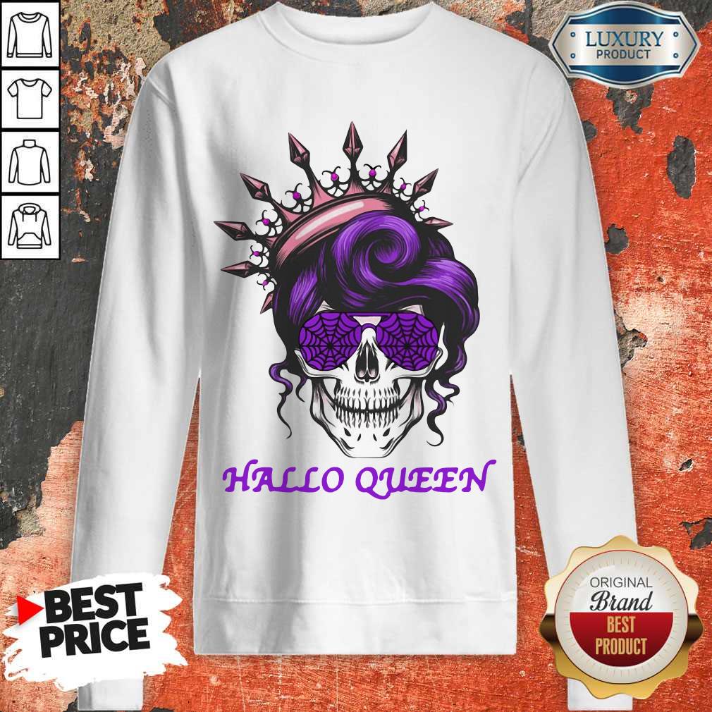 Official Sugar Skull Hallo Queen Shirt - Image 3