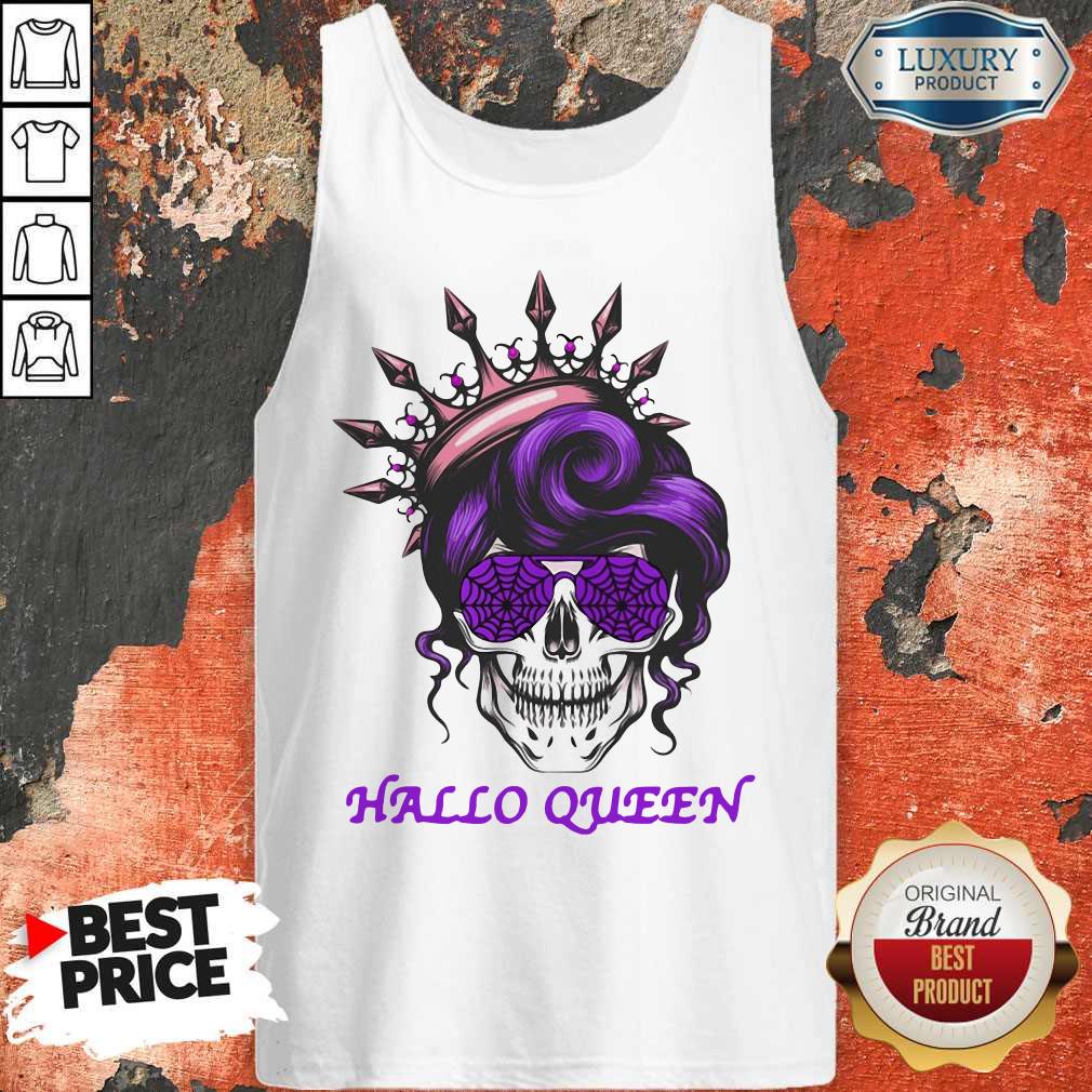 Official Sugar Skull Hallo Queen Shirt - Image 4