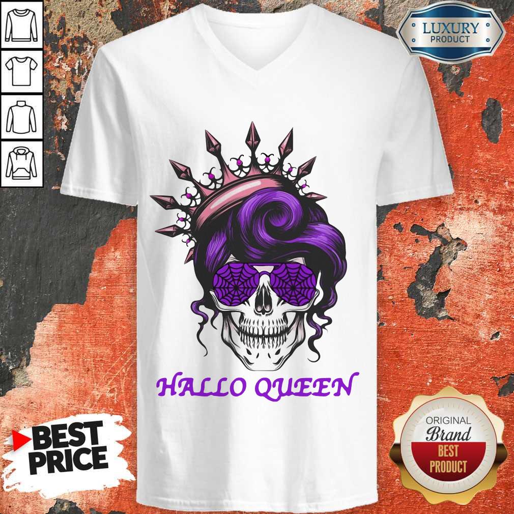 Official Sugar Skull Hallo Queen Shirt - Image 5