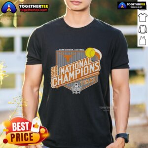 Official Texas Longhorns 2025 Softball National Champions Bound T-Shirt