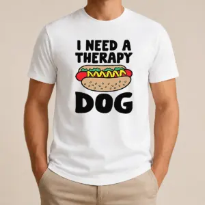 Nice Therapy Dog Ivory Shirt