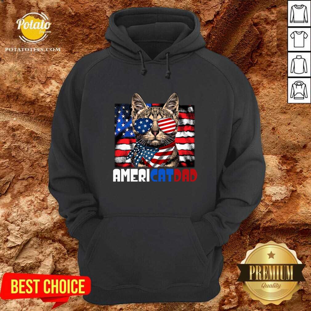 Americat Dad 4th Of July Shirt - Image 5