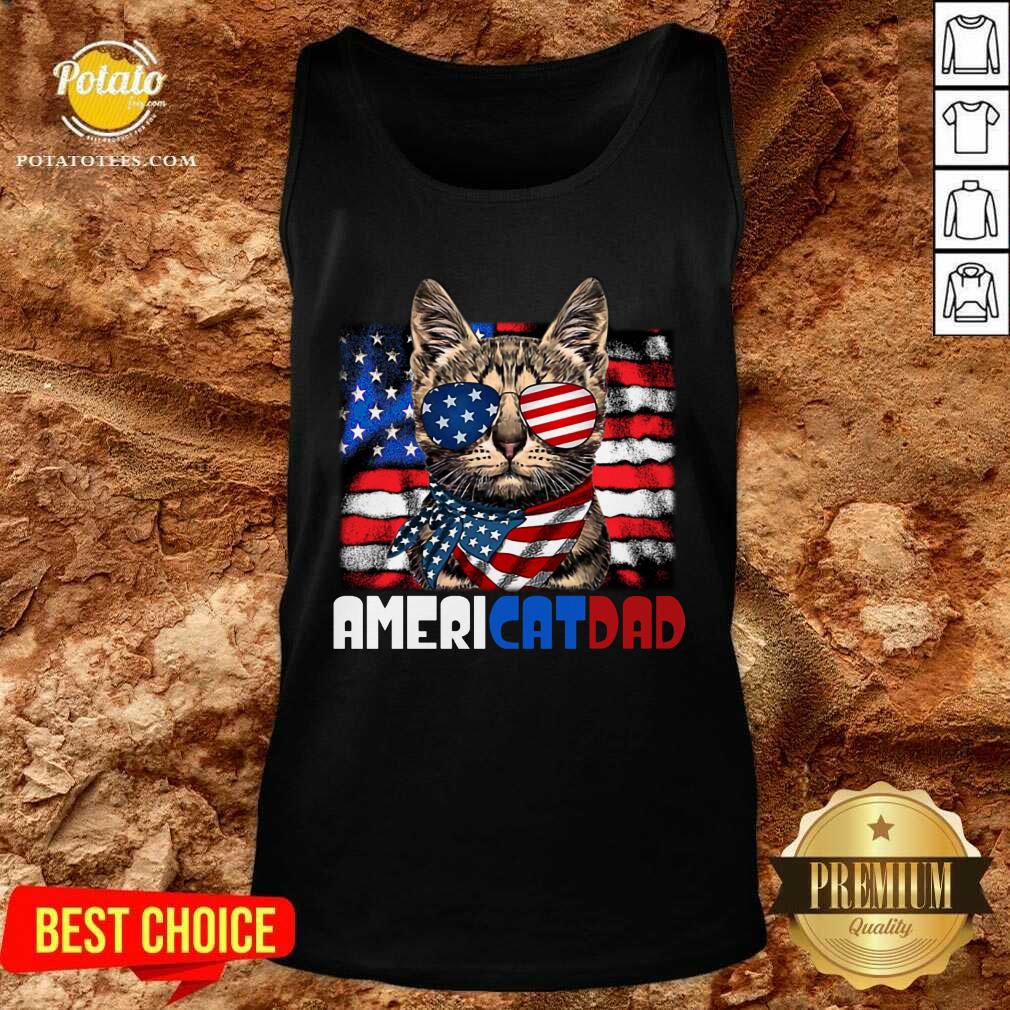 Americat Dad 4th Of July Shirt - Image 3