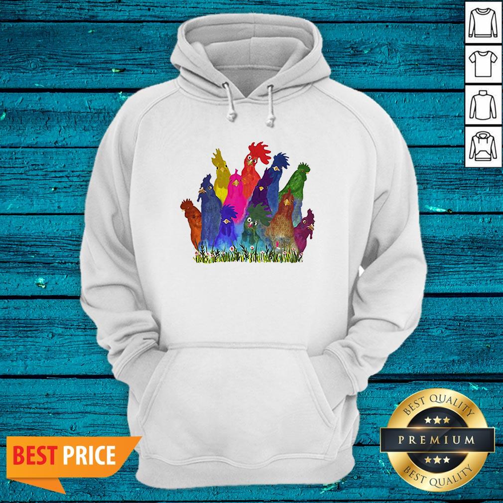 Awesome LGBT Chickens Shirt - Image 3