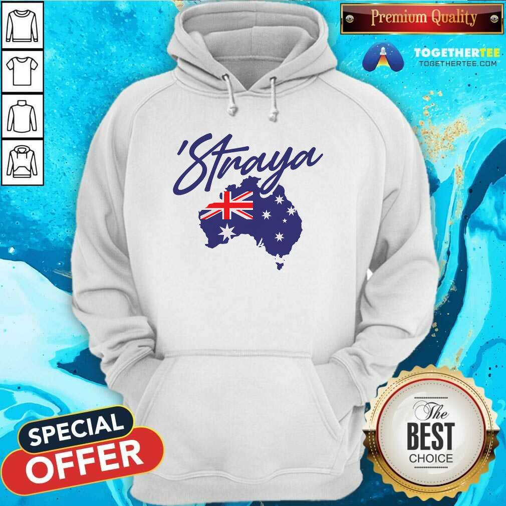 Original Straya Aussie For Australian Slang T-Shirt - Image 5