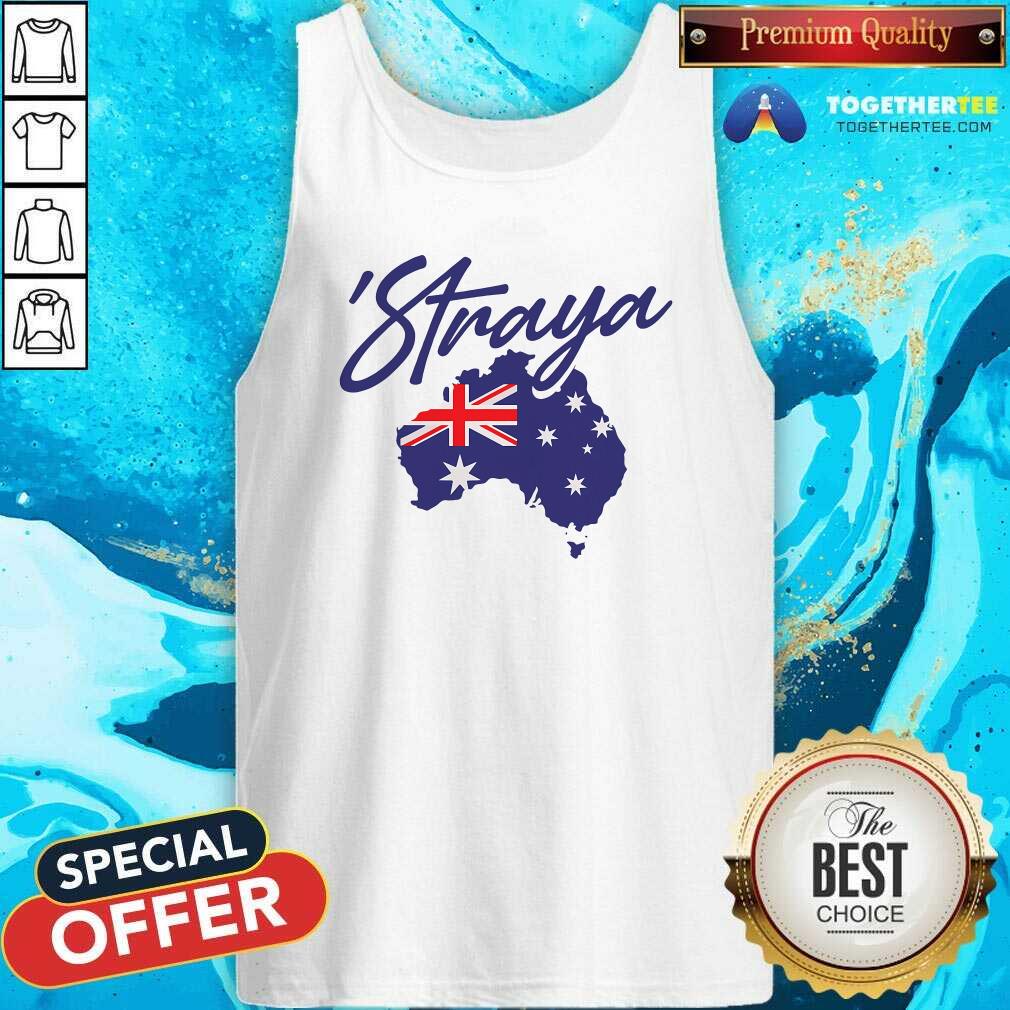 Original Straya Aussie For Australian Slang T-Shirt - Image 3