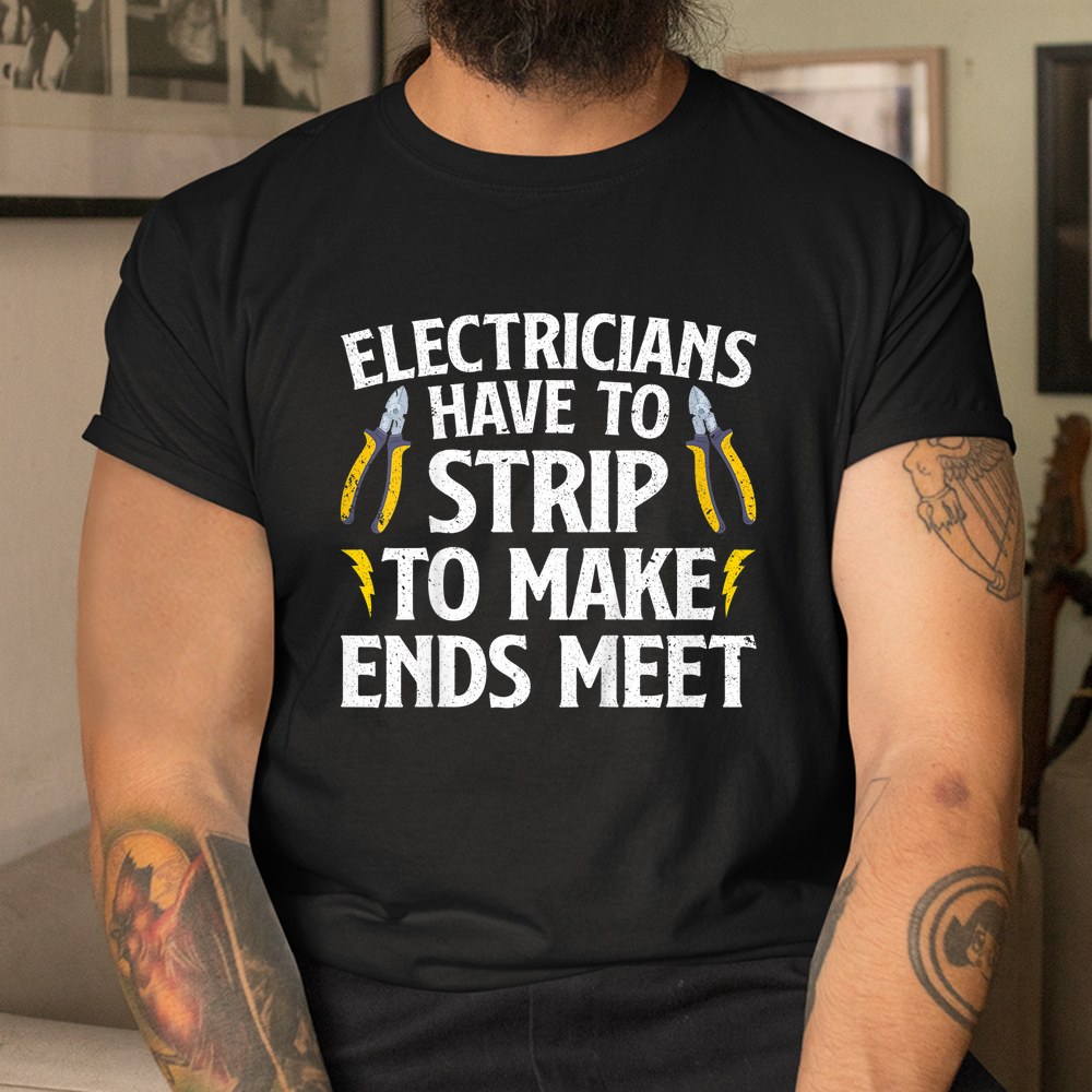 Electrician Electrician Electrical Tools Shirt - Image 3