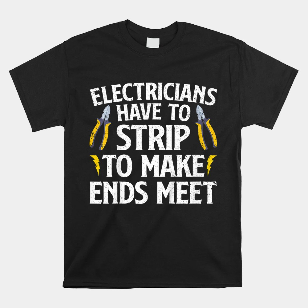 Electrician Electrician Electrical Tools Shirt - Image 4