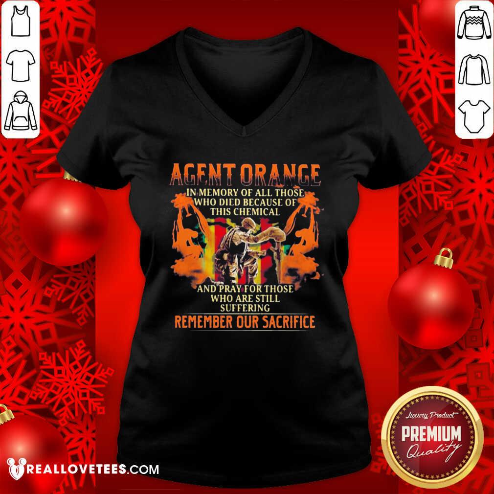 Top Agent Orange In Memory Of All Those Who Died Because Of This Chemical Shirt - Image 5