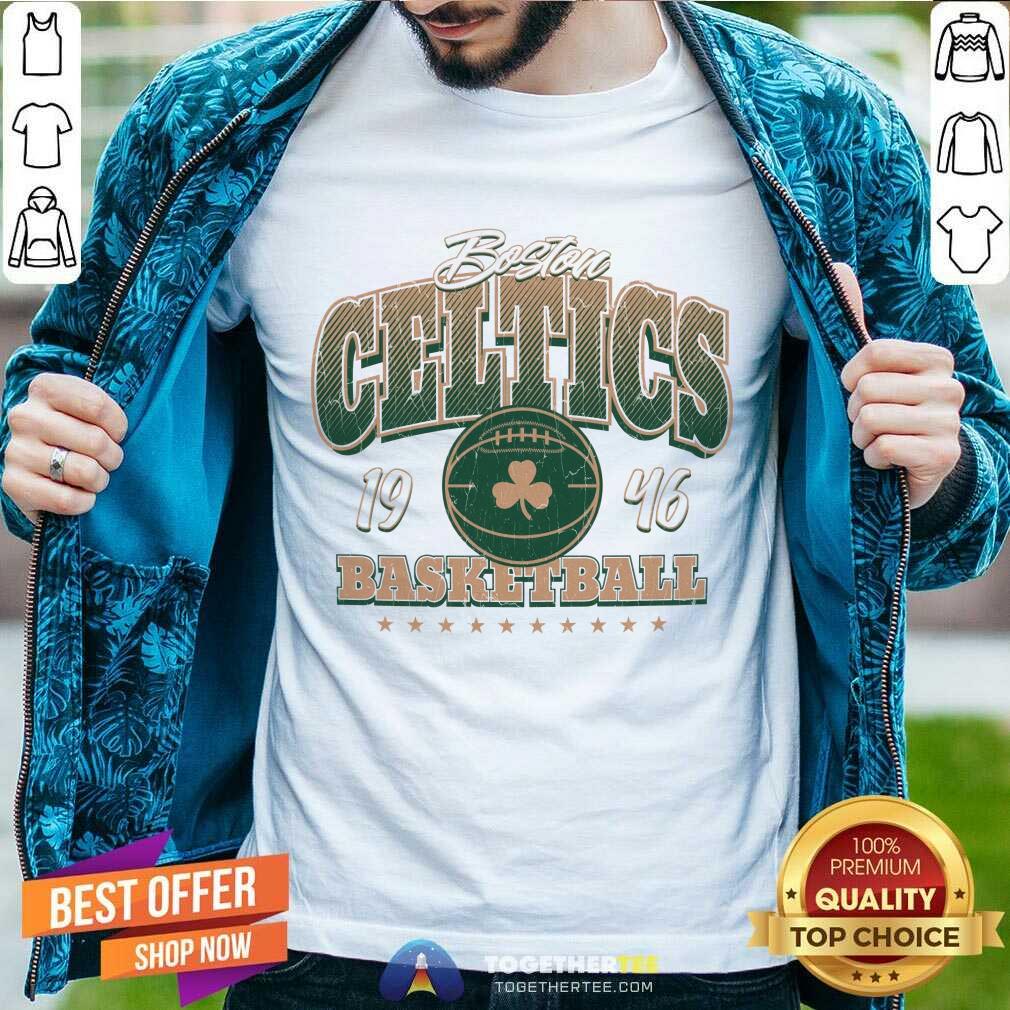Official Boston Celtics Sportiqe Bingham Super Soft T-Shirt
