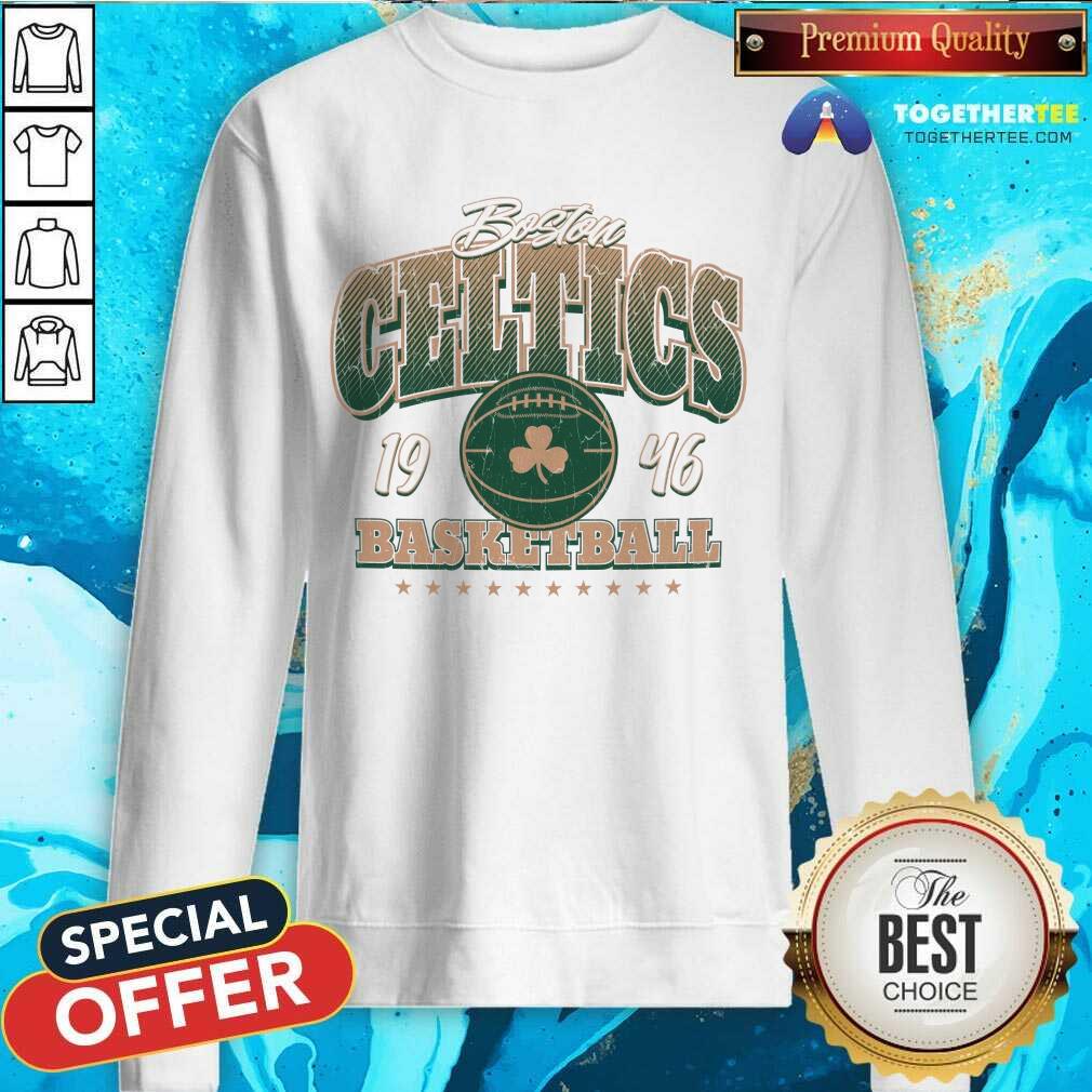 Official Boston Celtics Sportiqe Bingham Super Soft T-Shirt - Image 5