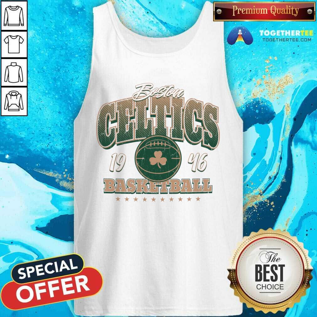 Official Boston Celtics Sportiqe Bingham Super Soft T-Shirt - Image 4