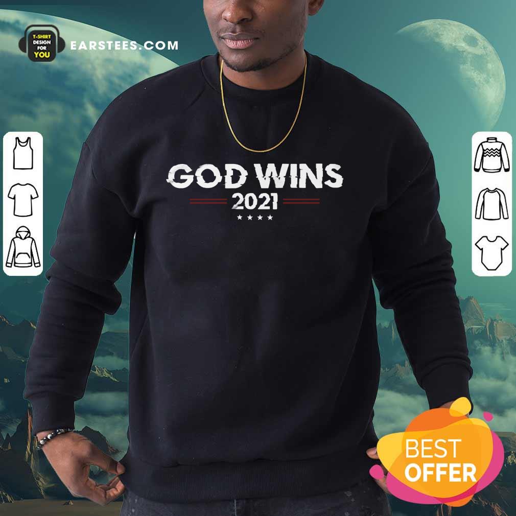 Perfect God Wins 2021 Shirt - Image 3