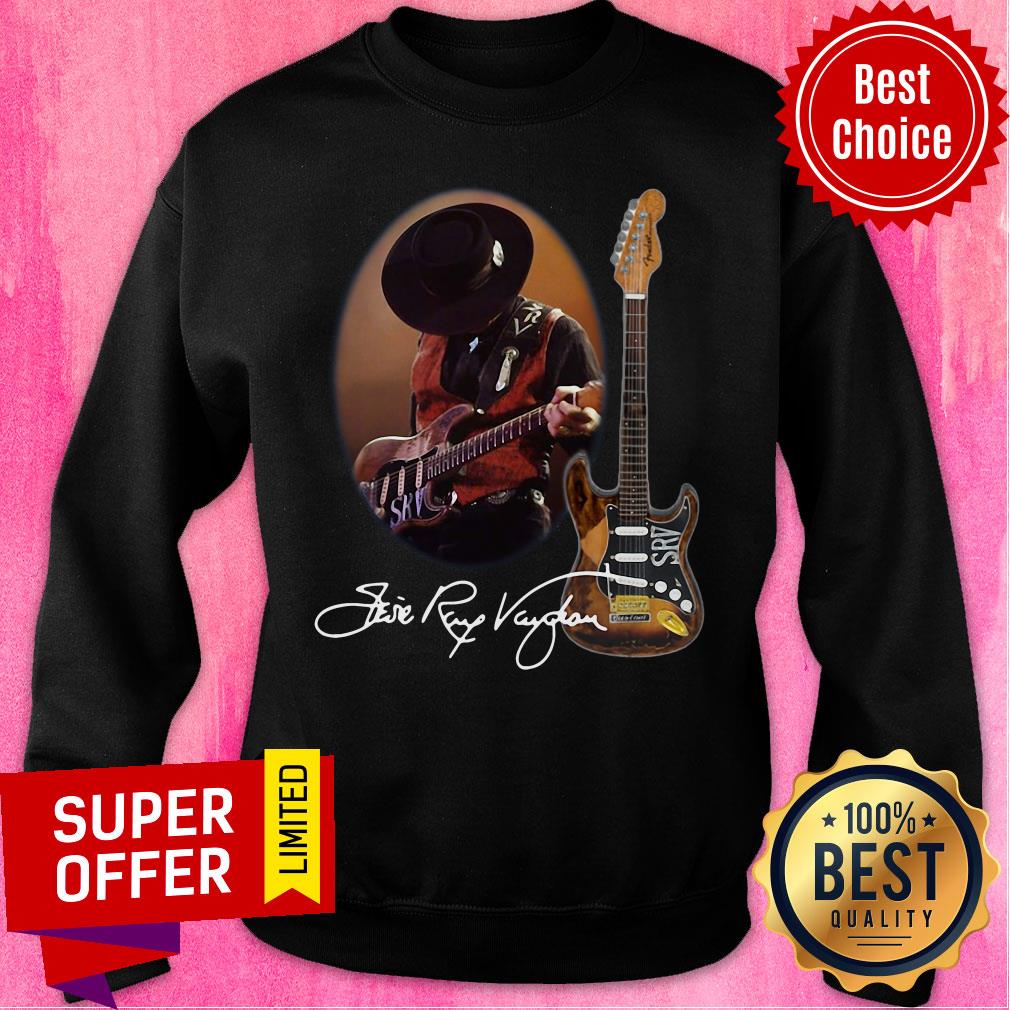 Legend Stevie Ray Vaughan Guitar Signature Shirt - Image 4