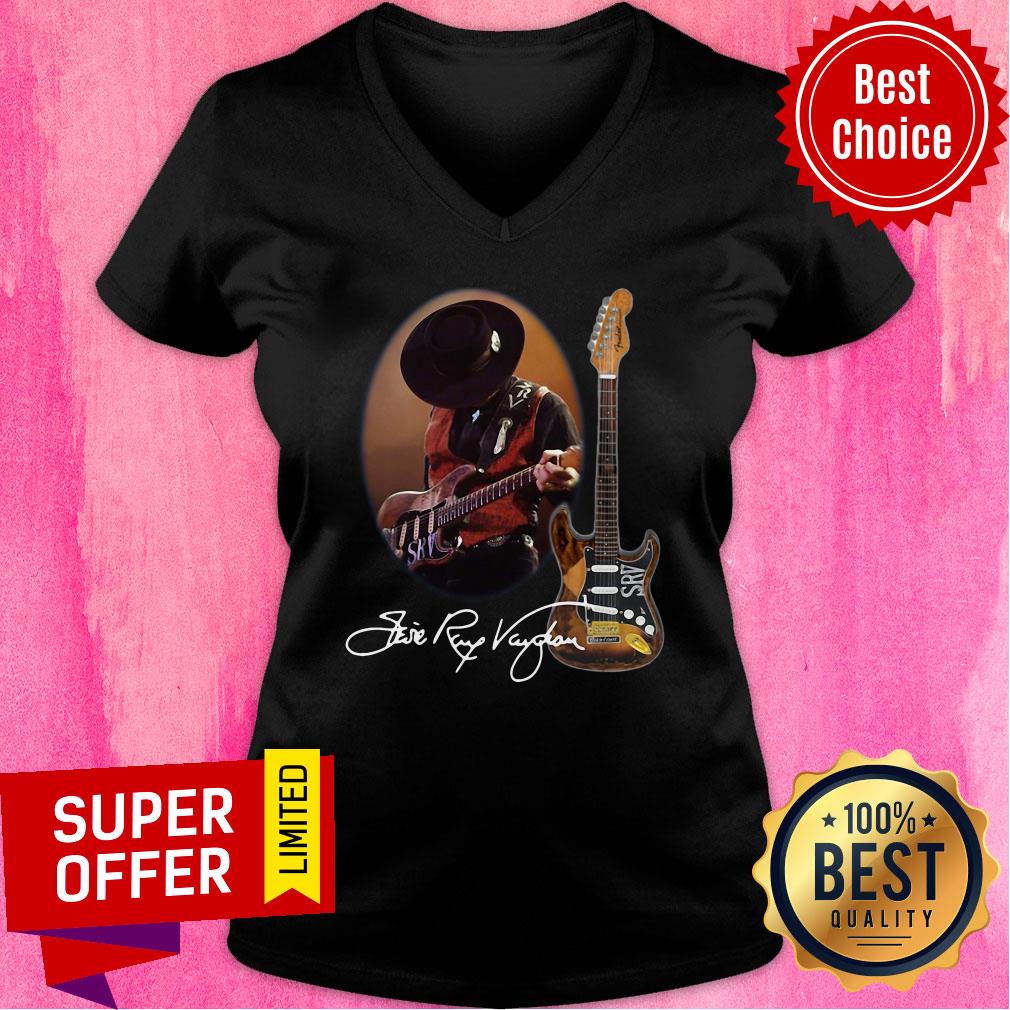 Legend Stevie Ray Vaughan Guitar Signature Shirt - Image 2