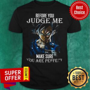 Premium Before You Judge Me Make Sure You Are Perfect Shirt
