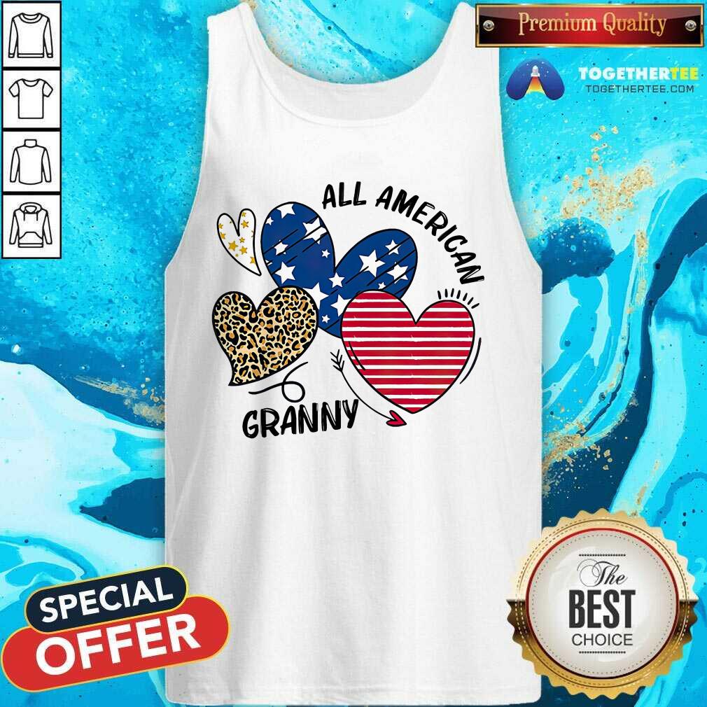 Nice Heart All American Granny Shirt - Image 3