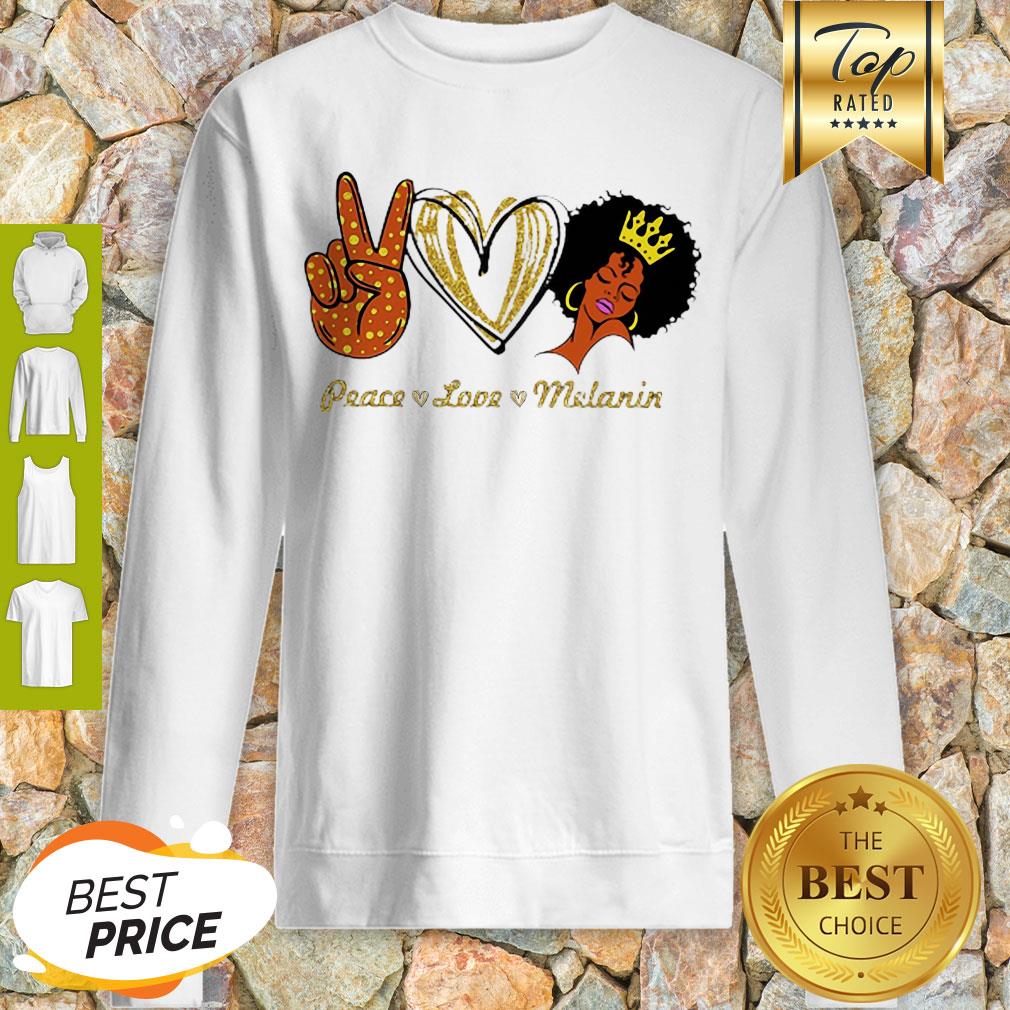 Beautiful Peace Love Melanin Shirt - Image 3