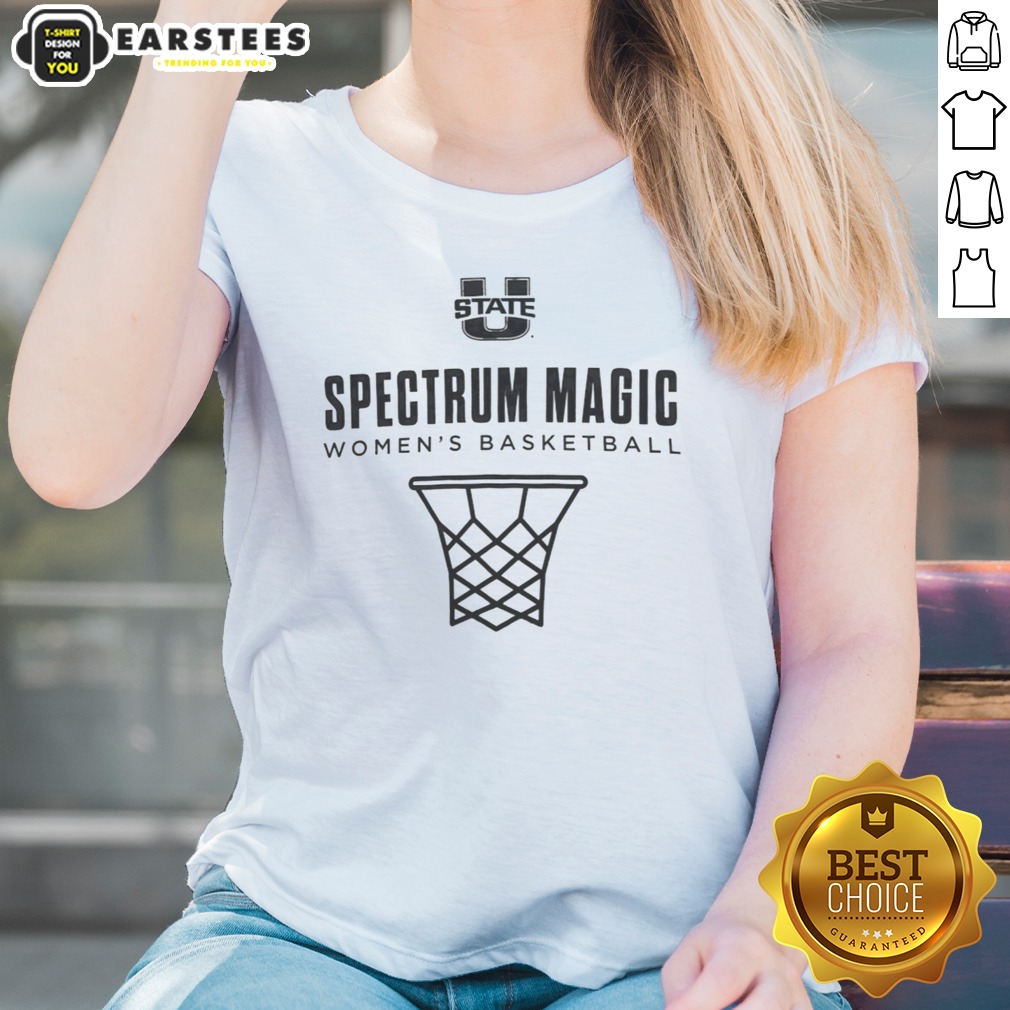Good Utah State Aggies Spectrum Magic Women'S Basketball Shirt