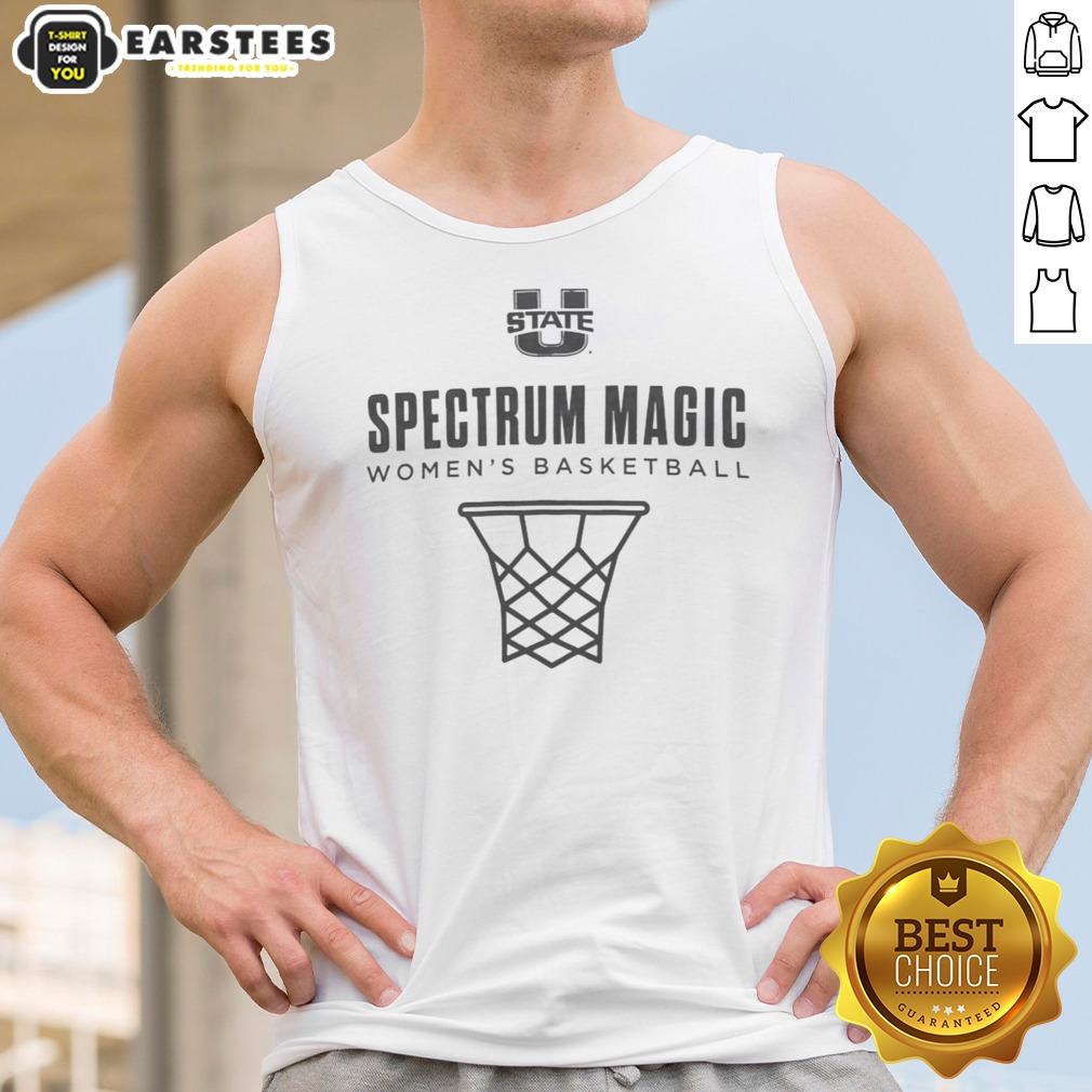 Good Utah State Aggies Spectrum Magic Women'S Basketball Shirt - Image 4