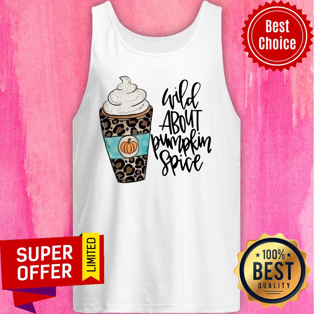 Coffee Cream Wild About Pumpkin Spice Leopard Shirt - Image 4