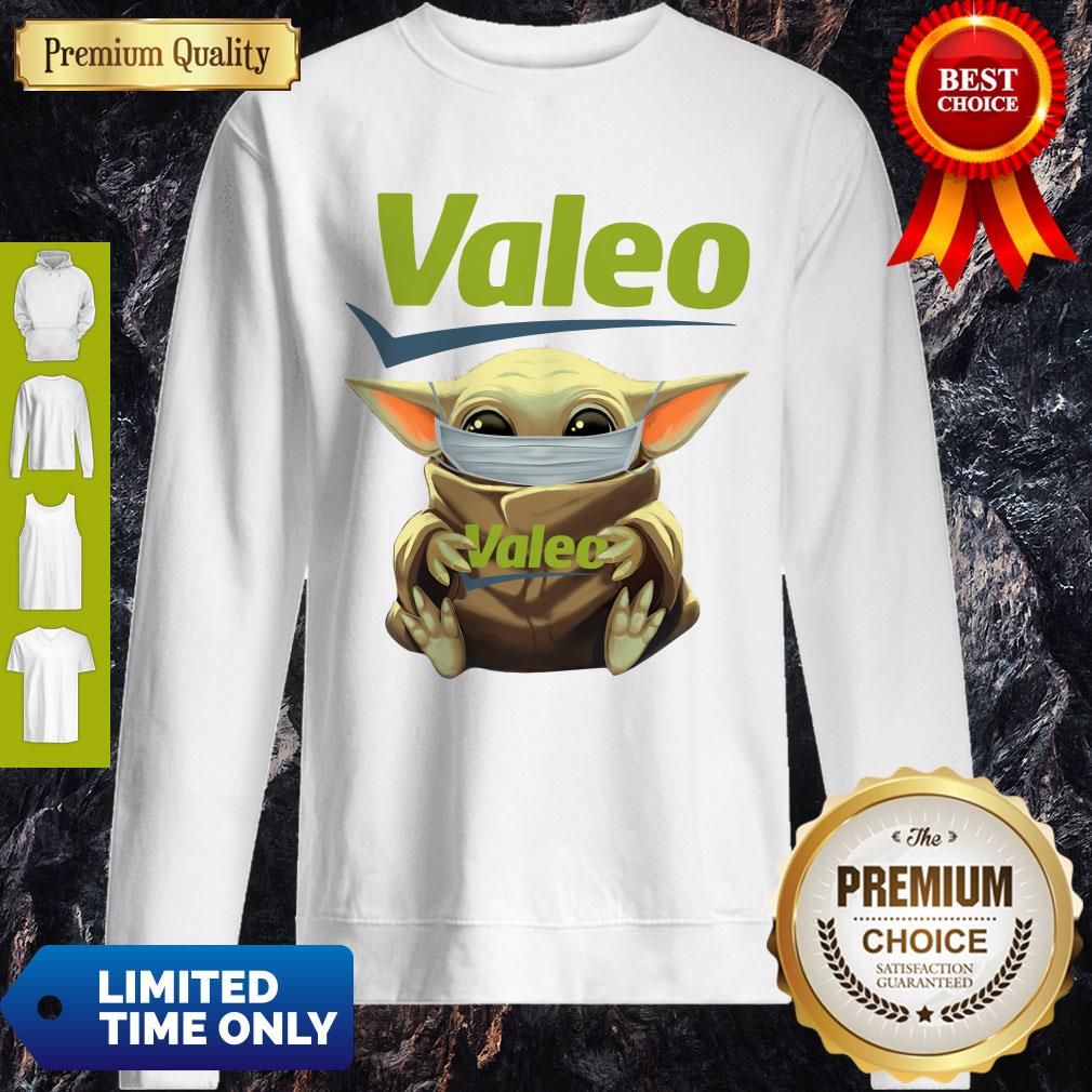 Good Star Wars Baby Yoda Hug Valeo Mask Covid 19 Shirt - Image 2