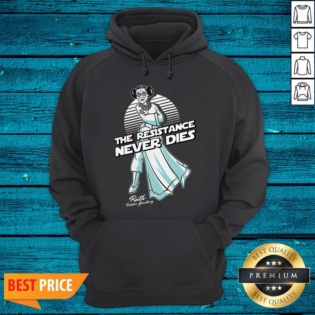 Great The Resistance Never Dies Shirt - Image 3