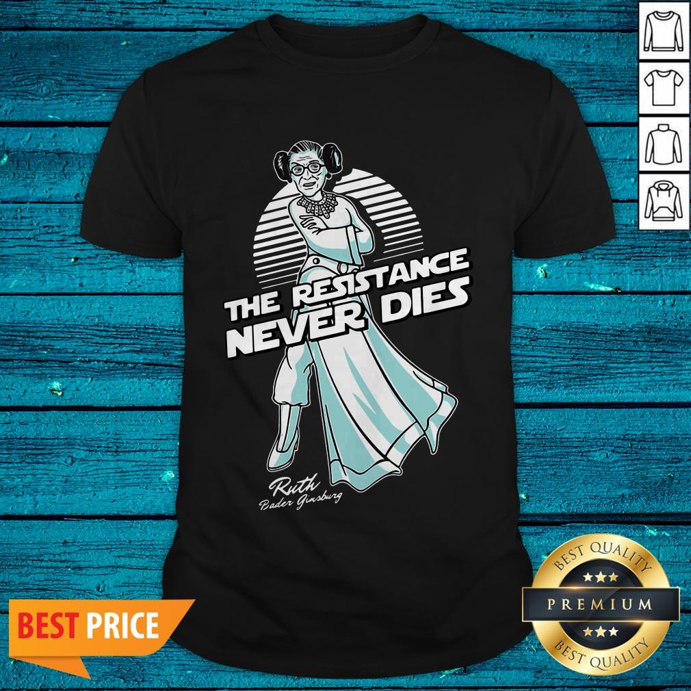 Great The Resistance Never Dies Shirt