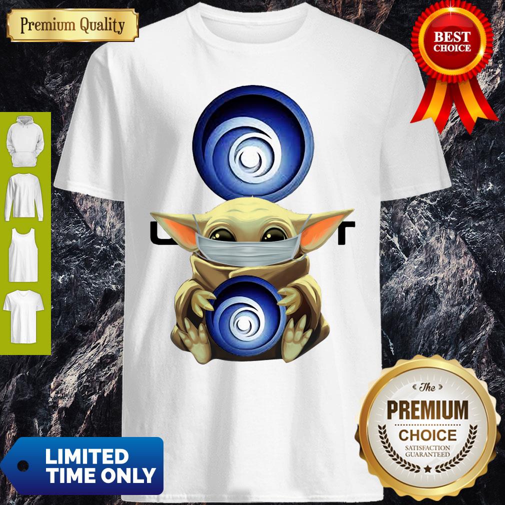 Nice Star Wars Baby Yoda Hug Ubisoft Mask Covid 19 Shirt